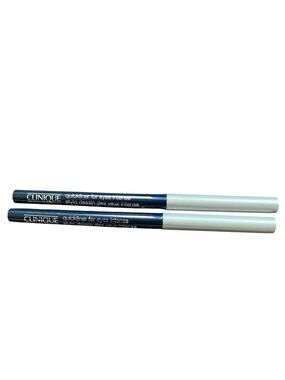 Clinique Dual Quickliner Intense Black Set of 2 NEW